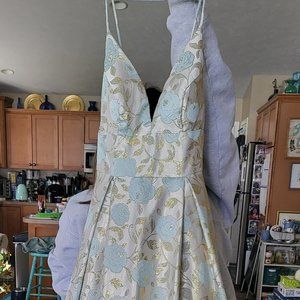 Petite 11/12 Gorgeous Floor Length Floral Prom Dress